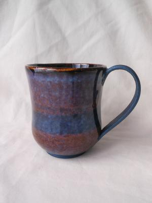 Mug bleu profond