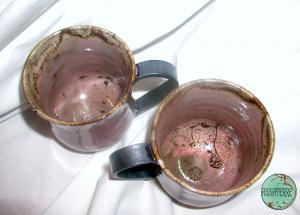 Mug 'rose et chocolat'